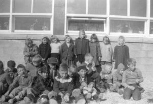 B&W Student Photo Early School History
